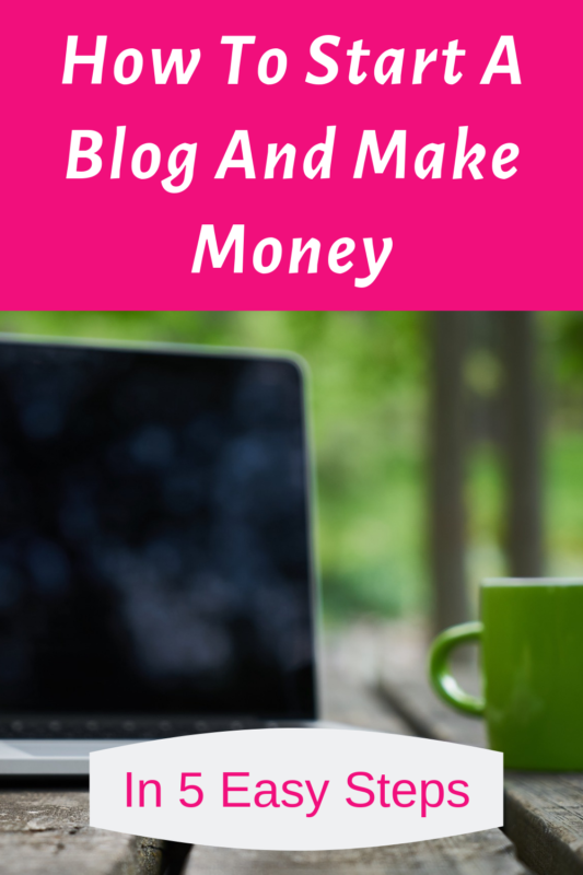 how to start a blog and make money